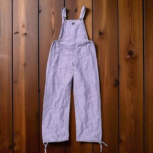 Women’s NTVES Purple Overalls Ethical Cotton Artsy Sz M lilac boho jumpsuit